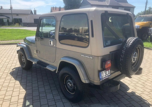 Jeep Wrangler cena 74900 przebieg: 104000, rok produkcji 1989 z Bytom małe 352